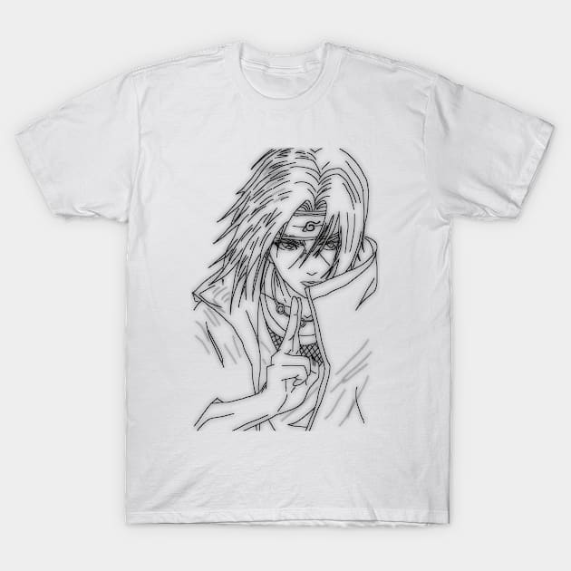 Uciha itachi T-Shirt by ILLANK MERCH